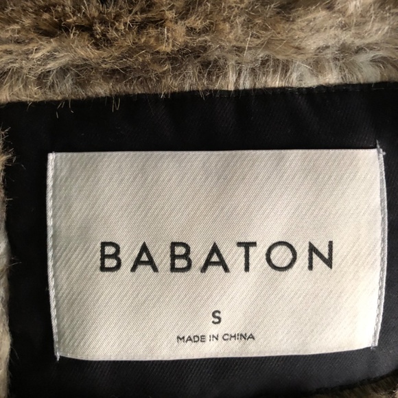 Babaton Oskar Parka Winter Jacket sz S - Picture 3 of 7